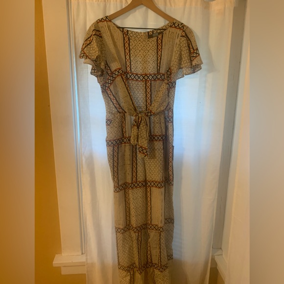 anthropologie letizia jumpsuit / size 4 - Picture 5 of 8